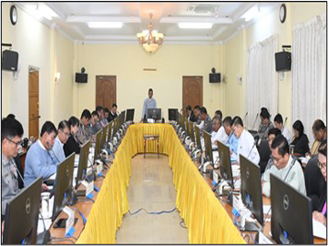 ငွေကြေးခဝါချမှုနှင့် အကြမ်းဖက်မှုကို ငွေကြေးထောက်ပံ့မှုတိုက်ဖျက်ရေးဆိုင်ရာ အမျိုးသားအဆင့်မဟာဗျူဟာ(၂၀၂၄-၂၀၂၈) ထုတ်ပြန်ကြေညာခြင်း အခမ်းအနားကျင်းပ