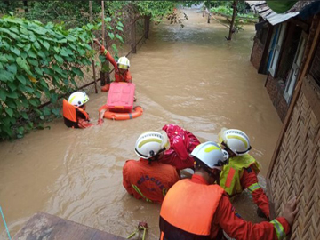 နေပြည်တော်၊ ပျဉ်းမနားခရိုင်၊ ပျဉ်းမနားမြို့နယ် မြေနိမ့်ပိုင်းရှိ ရွှေချီရပ်ကွက်နှင့် ရွာကောက်ရပ်ကွက်တို့တွင် ရေဝင်ရောက်မှု