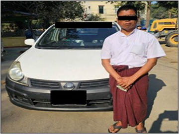 စစ်ကိုင်းတိုင်းဒေသကြီး၊ စစ်ကိုင်းမြို့နယ်၌ လိုင်စင်မဲ့မော်တော်ယာဉ် နှစ်စီး ဖမ်းဆီးရမိ