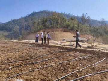 ရှမ်းပြည်နယ်(အရှေ့ပိုင်း)၊ မိုင်းတုံမြို့နယ်၊ လွယ်ခမ်းလုံကျေးရွာအုပ်စုတွင် ခနောက်စိမ်းရောရာ သတ္တုတူးဖော်ရန် လျှောက်ထားသည့် မြေနေရာအား ကွင်းဆင်းကြည့်ရှုစစ်ဆေး