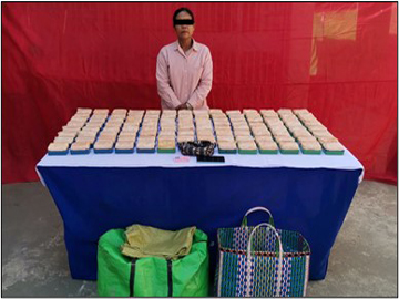 ကချင်ပြည်နယ်၊ မိုးညှင်းမြို့နယ်တွင် ငွေကျပ် ၂၇၅ သိန်းတန်ဖိုးရှိ ဘိန်းဖြူများ ဖမ်းဆီးရမိ