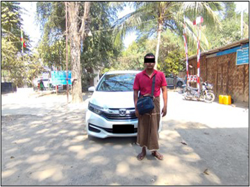 စစ်ကိုင်းတိုင်းဒေသကြီး၊ စစ်ကိုင်းမြို့နယ်၌ လိုင်စင်မဲ့မော်တော်ယာဉ် နှစ်စီး ဖမ်းဆီးရမိ