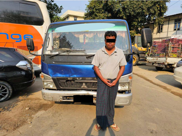 စစ်ကိုင်းမြို့နယ်၌ လိုင်စင်မဲ့မော်တော်ယာဉ် တစ်စီး ဖမ်းဆီးရမိ