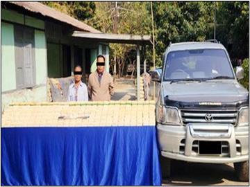 စစ်ကိုင်းတိုင်းဒေသကြီး၊ ကလေးမြို့နယ်နှင့် ရှမ်းပြည်နယ်(အရှေ့ပိုင်း)၊ တာချီလိတ်မြို့တို့တွင် ငွေကျပ် ၃,၆၅၂ ဒသမ ၅ သိန်းတန်ဖိုးရှိ ဘိန်းဖြူများနှင့် မူးယစ်ဆေးဝါးများ ဖမ်းဆီးရမိ