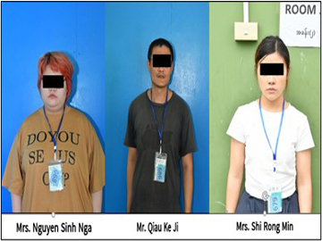 မြန်မာနိုင်ငံအတွင်းသို့ တရားမဝင် ဝင်ရောက်လာသည့် ပြည်ပနိုင်ငံသား ၁၆၈ ဦး ထပ်မံဖော်ထုတ် ထိန်းသိမ်းခဲ့