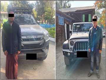 စစ်ကိုင်းတိုင်းဒေသကြီး၊ စစ်ကိုင်းမြို့နယ်၌ လိုင်စင်မဲ့မော်တော်ယာဉ်နှစ်စီး ဖမ်းဆီးရမိ