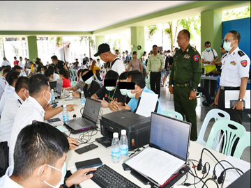 မြန်မာနိုင်ငံအတွင်းသို့ တရားမဝင် ဝင်ရောက်လာသည့် ပြည်ပနိုင်ငံသား ၂၉၉ ဦး ထပ်မံစစ်ဆေး ဖော်ထုတ်ထိန်းသိမ်းခဲ့