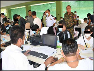 အွန်လိုင်းလိမ်လည်မှု (Telecom Fraud) နှင့် ဒုစရိုက်မှုလုပ်ငန်းများတွင် ဆက်စပ်ပါဝင်ခဲ့ကြသည့်   ပြည်ပနိုင်ငံသား ၁၆၃ ဦး ထပ်မံစစ်ဆေး ဖော်ထုတ်ထိန်းသိမ်းခဲ့