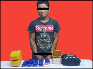 ကလောမြို့နယ်တွင် ငွေကျပ်သိန်း ၁၅၀ တန်ဖိုးရှိ စိတ်ကြွရူးသွပ်ဆေးပြားများ ဖမ်းဆီးရမိ