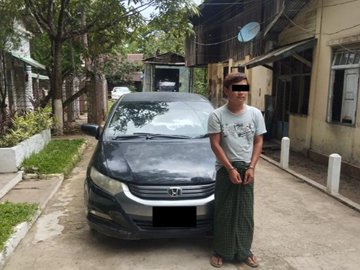 ရန်ကုန်တိုင်းဒေသကြီး၊ ထန်းတပင်မြို့နယ်နှင့် သုံးခွမြို့နယ်တို့၌ လိုင်စင်မဲ့မော်တော်ယာဉ် နှစ်စီး ဖမ်းဆီးအရေးယူ