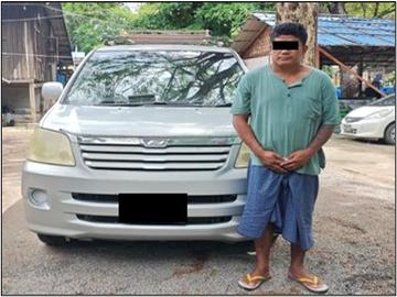 စစ်ကိုင်းတိုင်းဒေသကြီး၊ စစ်ကိုင်းမြို့နယ်၌ လိုင်စင်မဲ့မော်တော်ယာဉ် တစ်စီး ဖမ်းဆီးရမိ