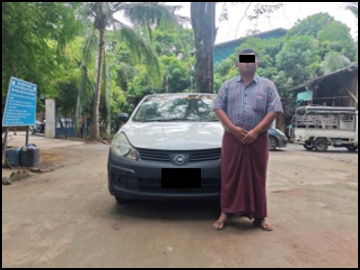 စစ်ကိုင်းတိုင်းဒေသကြီး၊ စစ်ကိုင်းမြို့နယ်၌ လိုင်စင်မဲ့မော်တော်ယာဉ် နှစ်စီးဖမ်းဆီးအရေးယူ