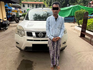 စစ်ကိုင်းတိုင်းဒေသကြီး၊ စစ်ကိုင်းမြို့နယ်၌ လိုင်စင်မဲ့မော်တော်ယာဉ် နှစ်စီး ဖမ်းဆီးအရေးယူ