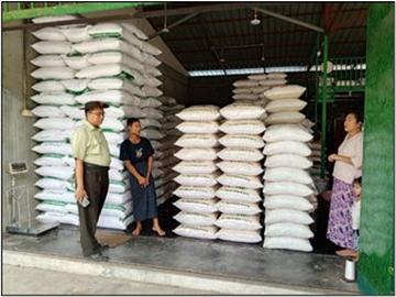 ရန်ကုန်တိုင်းဒေသကြီး၊ မင်္ဂလာဒုံခရိုင်၊ ရွှေပြည်သာမြို့နယ်ရှိ ဆန်ဆိုင်များအား သတ်မှတ်ထားသော ရည်ညွှန်းဈေးနှုန်းဖြင့် ရောင်းချမှု ရှိ/မရှိ ကွင်းဆင်းစစ်ဆေး