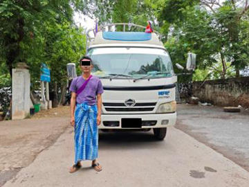 စစ်ကိုင်းတိုင်းဒေသကြီး၊ စစ်ကိုင်းမြို့နယ်၊ ပဲခူးတိုင်းဒေသကြီး၊ သနပ်ပင်မြို့နယ်နှင့် မွန်ပြည်နယ်၊ ကျိုက်ထိုမြို့နယ်တို့၌ လိုင်စင်မဲ့မော်တော်ယာဉ် သုံးစီးအား ဖမ်းဆီးအရေးယူ