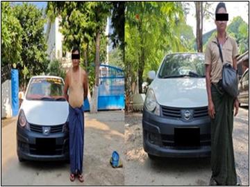 စစ်ကိုင်းတိုင်းဒေသကြီး၊ စစ်ကိုင်းမြို့နယ်၌ လိုင်စင်မဲ့မော်တော်ယာဉ် သုံးစီး ဖမ်းဆီးရမိ