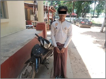နေပြည်တော်ကောင်စီနယ်မြေ၊ ပျဉ်းမနားမြို့နယ်၌ ဆိုင်ကယ်မှ အရှိန်မထိန်းနိုင်ဘဲ တစ်ဖက်ယာဉ်ကြောမှ ဆိုင်ကယ်အား ဝင်ရောက်တိုက်မိခဲ့မှုကြောင့် အမျိုးသား တစ်ဦး သေဆုံးကာ အမျိုးသား တစ်ဦးနှင့် အမျိုးသမီး တစ်ဦး ထိခိုက်ဒဏ်ရာရရှိ 