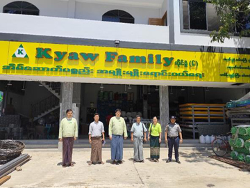 ရန်ကုန်တိုင်းဒေသကြီး၊ မင်္ဂလာဒုံခရိုင်၊ မင်္ဂလာဒုံမြို့နယ်အတွင်းရှိ ဆောက်လုပ်ရေးလုပ်ငန်းသုံး ပစ္စည်းဆိုင်များအား ကွင်းဆင်းစစ်ဆေး