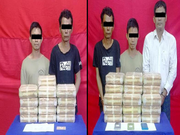 ရန်ကုန်တိုင်းဒေသကြီး၊ မင်္ဂလာတောင်ညွန့်မြို့နယ်နှင့် ရွှေပြည်သာမြို့နယ်တို့၌ ငွေကျပ် သိန်း ၆,၅၀၀ တန်ဖိုးရှိ စိတ်ကြွရူးသွပ်ဆေးပြား ၆ ဒသမ ၅ သိန်း ဖမ်းဆီးရမိ