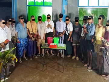 ရန်ကုန်တိုင်းဒေသကြီး၊ မှော်ဘီမြို့နယ်၌ ကြက်တိုက်လောင်းကစားပြုလုပ်သူ အမျိုးသား ၁၄ ဦးအား ဖမ်းဆီးအရေးယူ