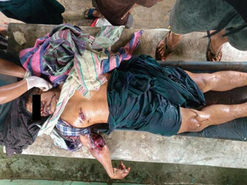 မန္တလေးတိုင်းဒေသကြီး၊ ငါန်းဇွန်မြို့နယ်၌ အကြမ်းဖက်အဖွဲ့(စိစစ်ဆဲ)က လုပ်ကြံသတ်ဖြတ်မှုကြောင့် အပြစ်မဲ့ အရပ်သားပြည်သူ တစ်ဦး သေဆုံး