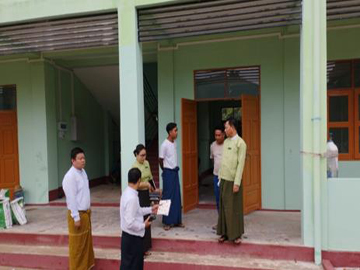 မွန်ပြည်နယ်၊ ကျိုက်ထိုမြို့နယ်၊ စက်မှု၊ စိုက်ပျိုး၊ မွေးမြူရေးအထက်တန်းကျောင်းနှင့် မြို့နယ်ပညာရေးမှူးရုံးများ၌ ရေ၊ လျှပ်စစ်နှင့် မိလ္လာလုပ်ငန်းများ ဆောင်ရွက်ပြီးစီးမှု အခြေအနေများအား ကွင်းဆင်းစစ်ဆေး