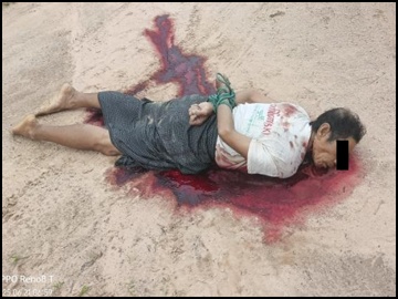 ပဲခူးတိုင်းဒေသကြီး၊ အုတ်တွင်းမြို့နယ်၌ PDF အမည်ခံ အကြမ်းဖက်သမားများက ဓားဖြင့် ထိုးခုတ် သတ်ဖြတ်ခဲ့မှုကြောင့် ပြည်သူ့လုံခြုံရေးနှင့်အကြမ်းဖက်နှိမ်နင်းရေးအဖွဲ့ဝင် တစ်ဦး သေဆုံး