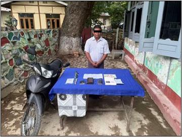 နေပြည်တော်ကောင်စီနယ်မြေ၊ တပ်ကုန်းမြို့နယ်၌ နှစ်လုံး/သုံးလုံးထီ လောင်းကစားပြုလုပ်သူ အမျိုးသား တစ်ဦးအား ဖမ်းဆီးအရေးယူ