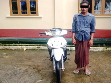 မွန်ပြည်နယ်ရှိ မြို့နယ်အချို့၌ လိုင်စင်မဲ့မော်တော်ဆိုင်ကယ်များ…