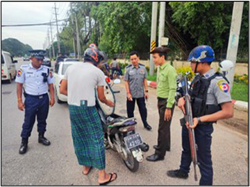 ရန်ကုန်တိုင်းဒေသကြီး၊ လှည်းကူးခရိုင်၊ လှည်းကူးမြို့နယ်၊ ကျွန်းကလေးကျေးရွာအုပ်စု၌ လိုင်စင်မဲ့ မော်တော်ယာဉ်/ဆိုင်ကယ်များ ထိရောက်စွာ ဖော်ထုတ်ဖမ်းဆီး အရေးယူဆောင်ရွက်ရာတွင် ပူးပေါင်းဆောင်ရွက်