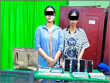 ရန်ကုန်တိုင်းဒေသကြီး၊ မြောက်ဥက္ကလာပမြို့နယ်၌ တရားမဝင်နှစ်လုံးထီ လောင်းကစားပြုလုပ်သူ အမျိုးသမီး နှစ်ဦးအား ဖမ်းဆီးအရေးယူထား