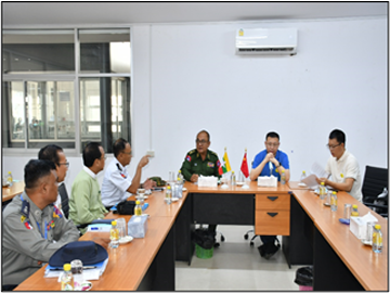 နိုင်ငံတော်အနေဖြင့် နယ်စပ်ဒေသများတွင် ဖြစ်ပေါ်လျက်ရှိသည့် အွန်လိုင်းလိမ်လည်မှု (Telecom Fraud) နှင့် ဒုစရိုက်မှုလုပ်ငန်းများတွင် ဆက်စပ်ပါဝင်ခဲ့ကြသည့် တရုတ်နိုင်ငံသား ၄၅၆ ဦး ထပ်မံ လွှဲပြောင်းပေးအပ်