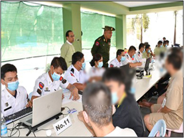 မြန်မာနိုင်ငံအတွင်းသို့ တရားမဝင် ဝင်ရောက်လာသည့် ပြည်ပနိုင်ငံသား ၂၅၀ ဦးအား ၂၀၂၅ ခုနှစ်၊ မတ် ၅ ရက်တွင် ထပ်မံစစ်ဆေး ဖော်ထုတ်ထိန်းသိမ်းခဲ့