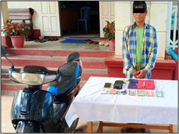 နေပြည်တော်ကောင်စီနယ်မြေ၊ လယ်ဝေးမြို့နယ်နှင့် ရှမ်းပြည်နယ်၊ လားရှိုးမြို့နယ်တို့၌ တရားမဝင် နှစ်လုံး/သုံးလုံးထီနှင့် ဘောလုံးလောင်းကစား ပြုလုပ်သူများအား ဖမ်းဆီးအရေးယူ